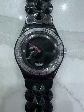 Vintage Swatch Irony Medium “ Midnight Bite”